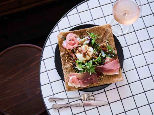 brunch at Franquette Crêperie, Bowral cafes