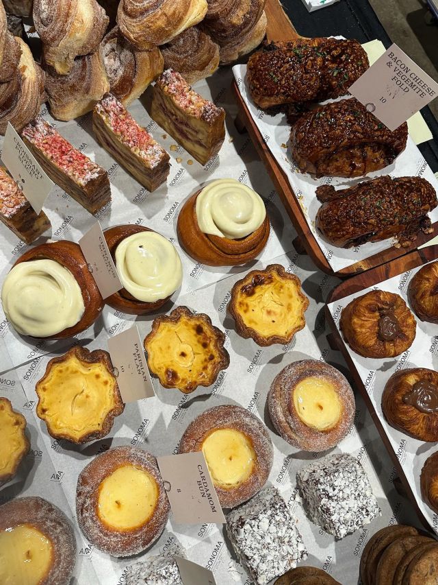 pastry treats at Sonoma, Bowral cafes
