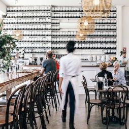 the bright and airy interior of Plantation Cafe, Bowral cafes