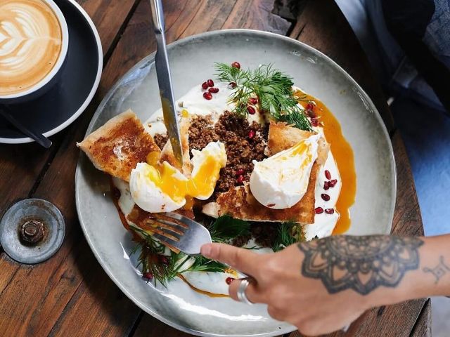 breakfast and coffee at MOTO, Noosa