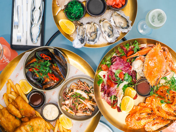 seafood at Cable Beach House, Broome restaurant