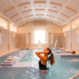 a woman relaxing at Noosa Springs Spa, Noosa Springs Golf and Spa Resort