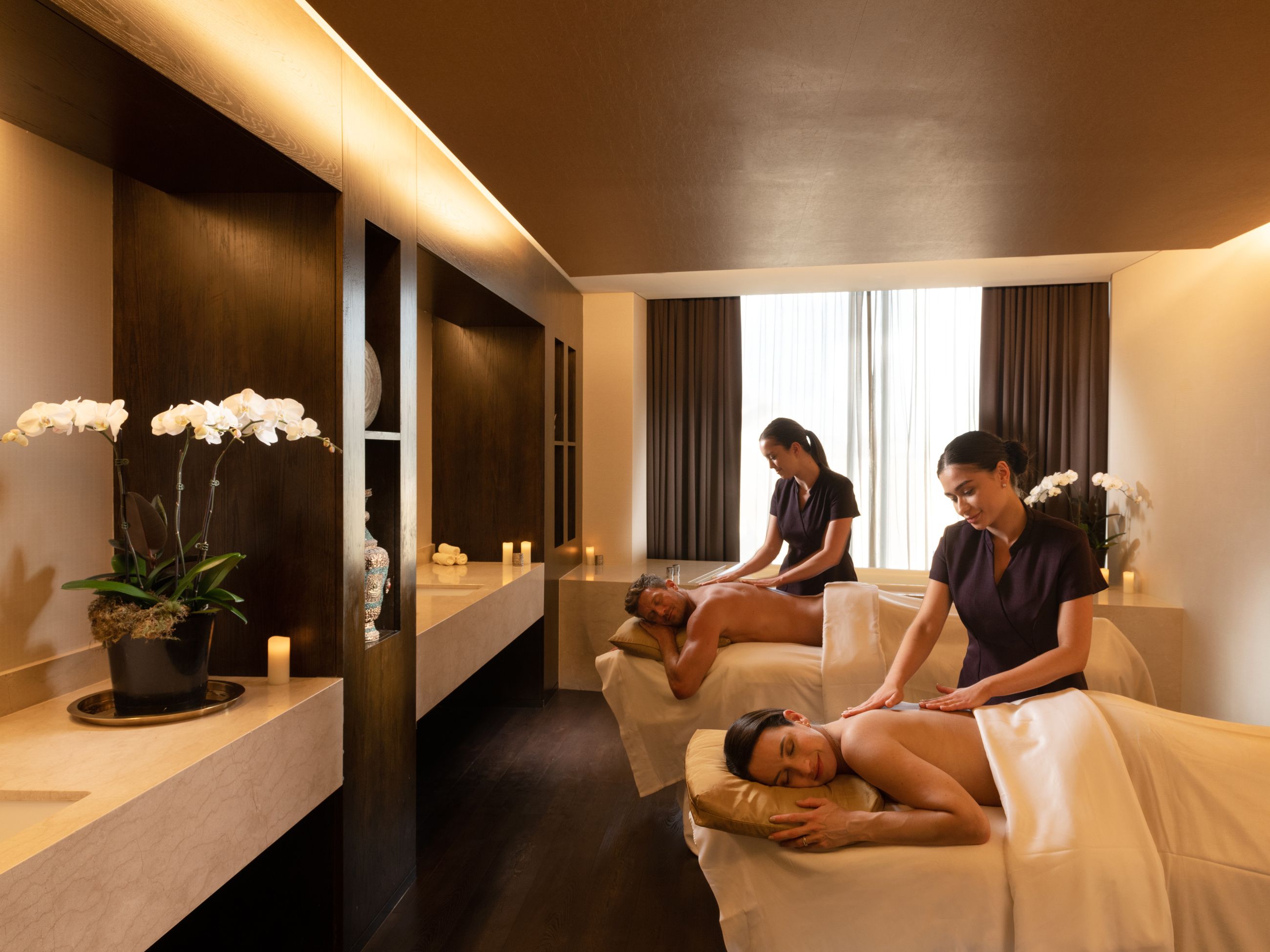 Treatment room at Chi The Spa at Shangri-La Sydney