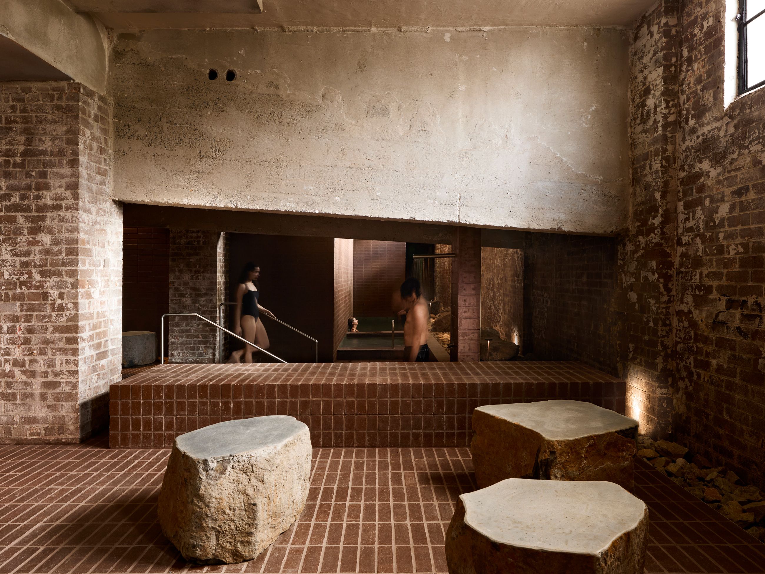 Sense of Self showers and relaxation area, Surry Hills