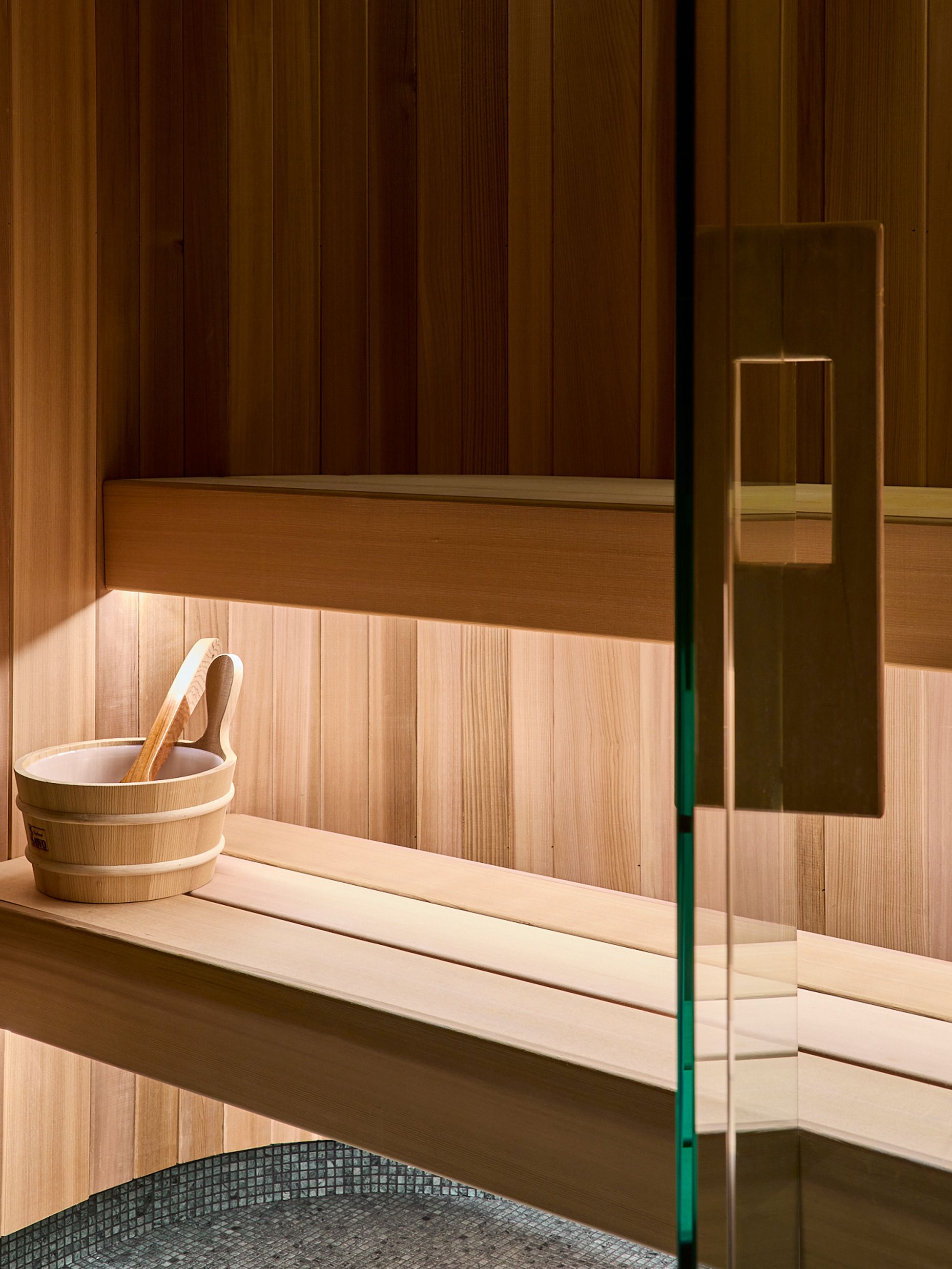 Reset Double Bay wooden sauna