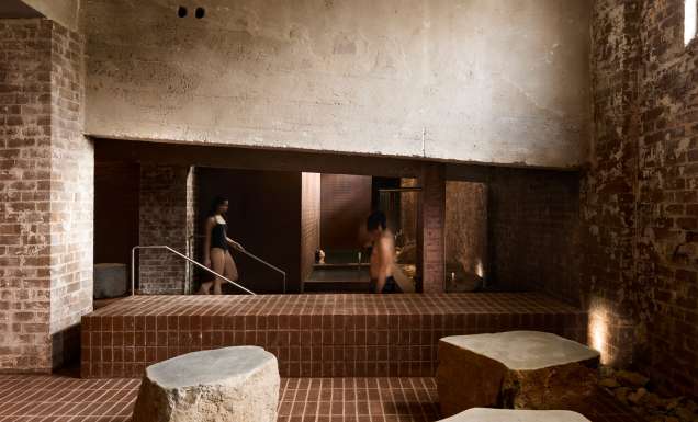 Sense of Self showers and relaxation area, Surry Hills