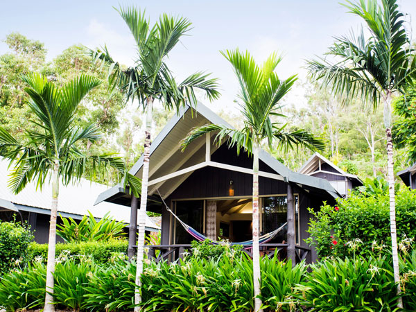 the Palm Bungalows, Hamilton Island family accommodation