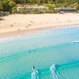 surfing in Noosa Heads