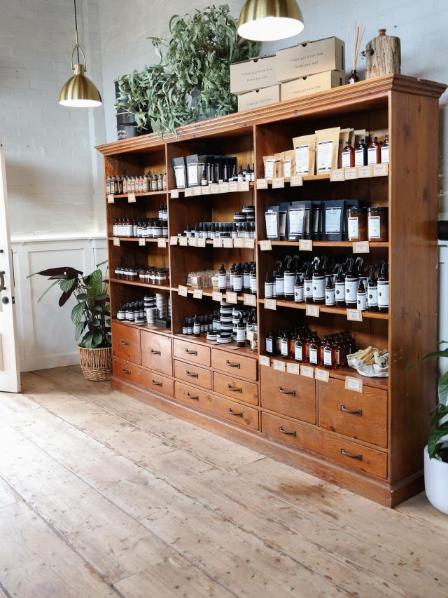 products on display at Bare Body Beauty Co., Bowral