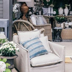 Furniture and homewares on display at Suzie Anderson Home in Bowral