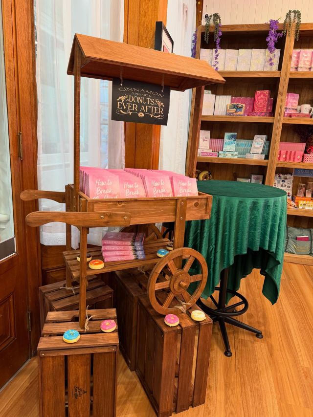books on display at Books Ever After, Bowral