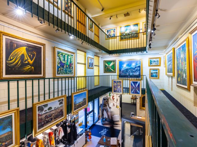 Pro Hart Art Gallery in Broken Hill