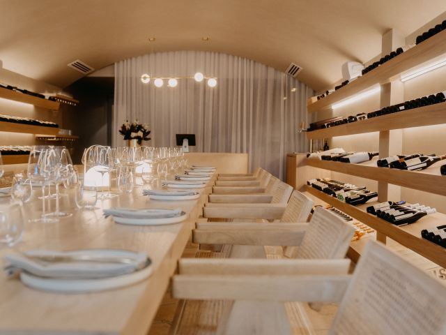 the bar interior of Atelier Wine Bar, Noosa