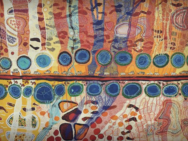 an Indigenous art at WA Museum Boola Bardip