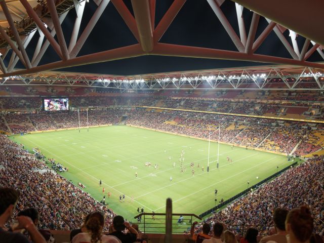 Suncorp Stadium in Brisbane, Qld