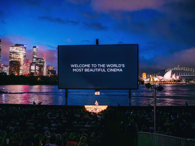 Westpac OpenAir outdoor cinema in Sydney, NSW