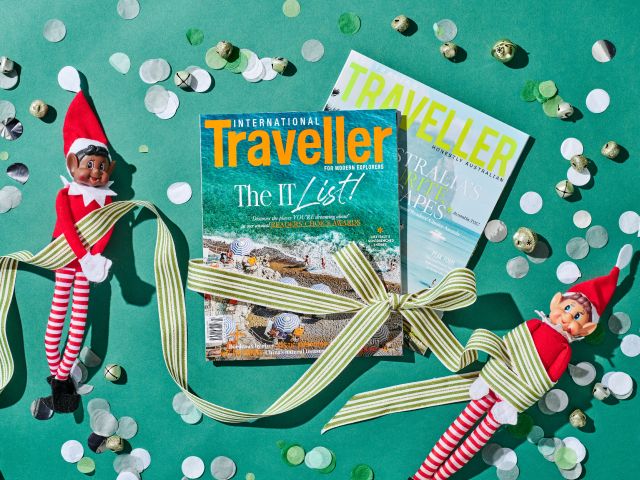 Australian Traveller and International Traveller Christmas bundle subscription