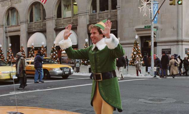 Will Ferrell as Buddy the Elf in Elf