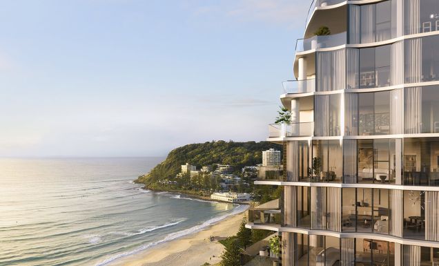 Mondrian's beachfront property in the Gold Coast