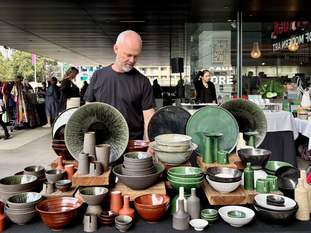 QAGOMA Christmas Design Market in Brisbane, Qld