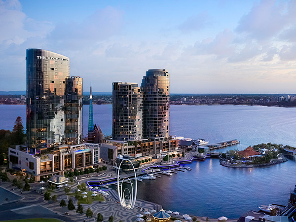 Exterior of Ritz Carlton Perth