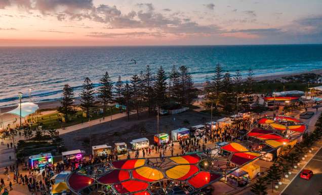 the Scarborough Sunset Markets