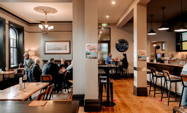 the Cally bar in Warrnambool