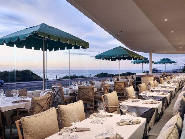 alfresco dining at the terrace of Gibney, Perth