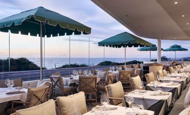 alfresco dining at the terrace of Gibney, Perth