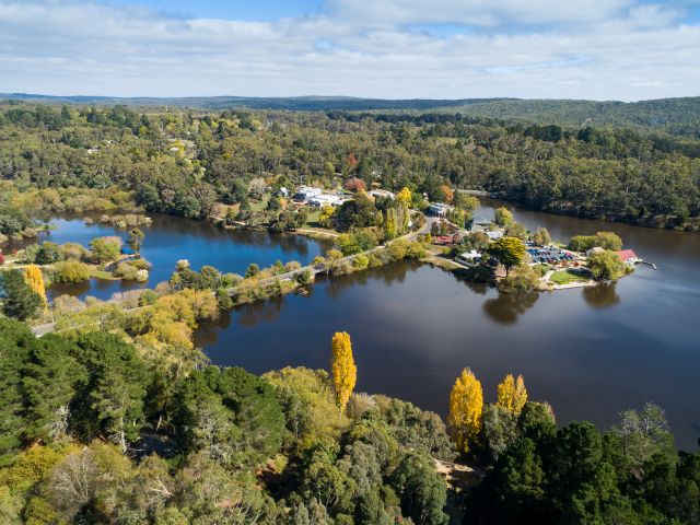 Lake Daylesford from above