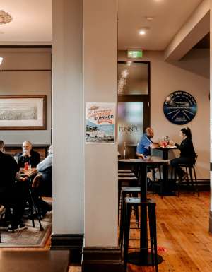 The Cally bar interior