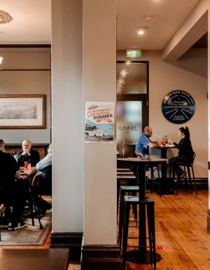 The Cally bar interior