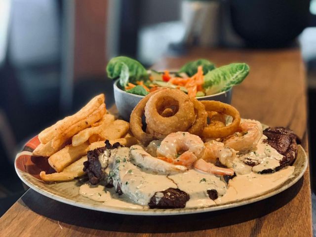 Rump Surf ‘n’ Turf at The Flying Horse Bar & Brewery