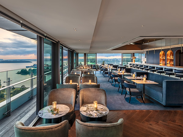 rooftop bar of Aster Bar