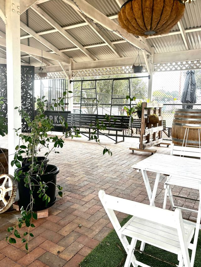 inside the Kiosk at the Tennis Club, Cessnock