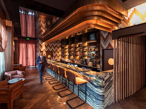 brooksy bar interior