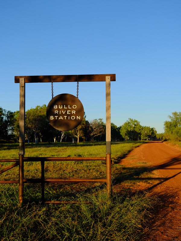 Bullo River Station sign
