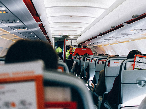 inside jetstar cabin
