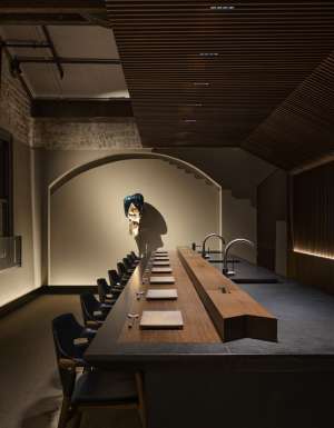 The eight-seater omakase experience