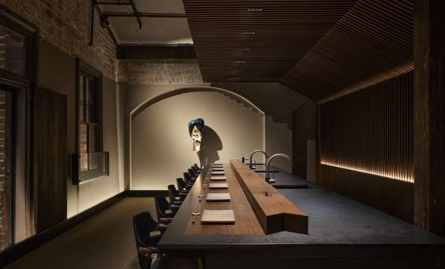 The eight-seater omakase experience