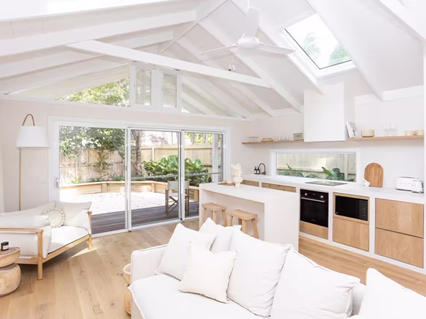 interior of Lilli Pilli AirBnb