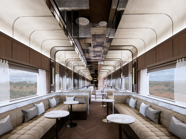 Journey Beyond Platinum Club lounge and dining carriage