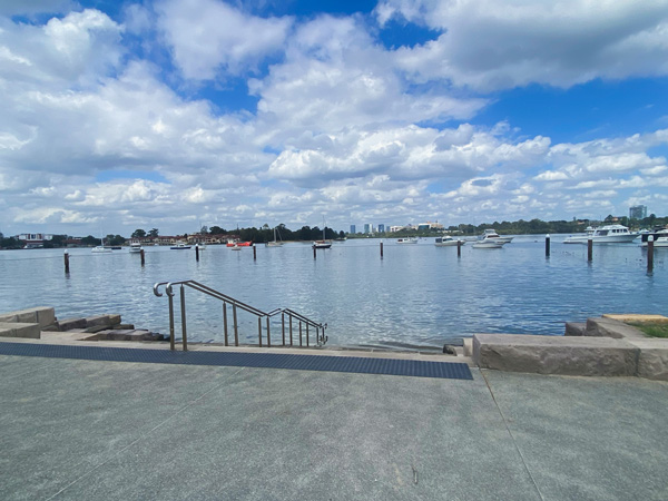 Putney Beach in Sydney, NSW