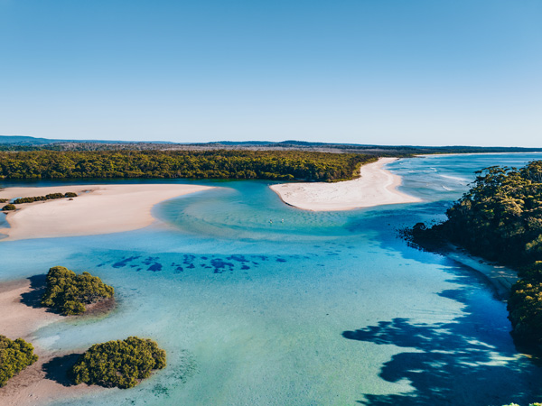 Narrawallee Inlet on the NSW South Coast