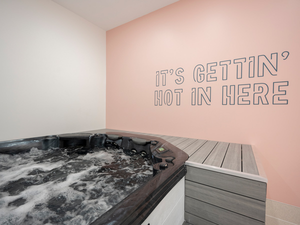 the hydrotherapy spa at The Bathhouse