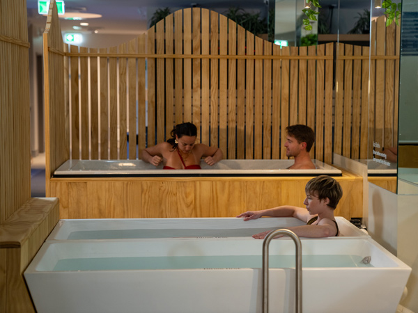 people relaxing at Xtra Clubs, Sydney bathhouse