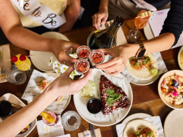 a bottomless brunch at The Rook Rooftop