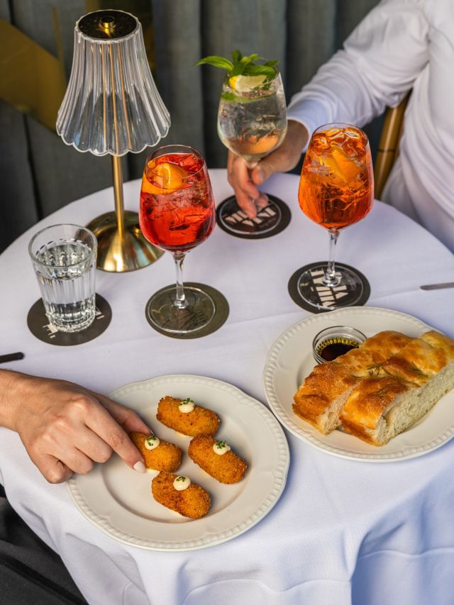 dining at Mille Vini, Sydney