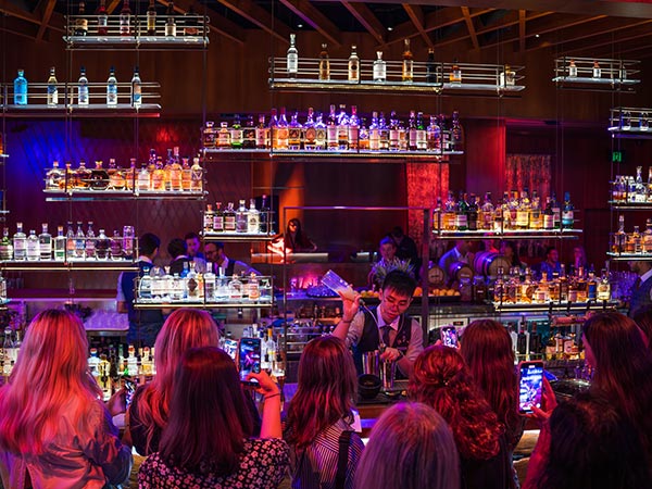 interior at Grain Bar