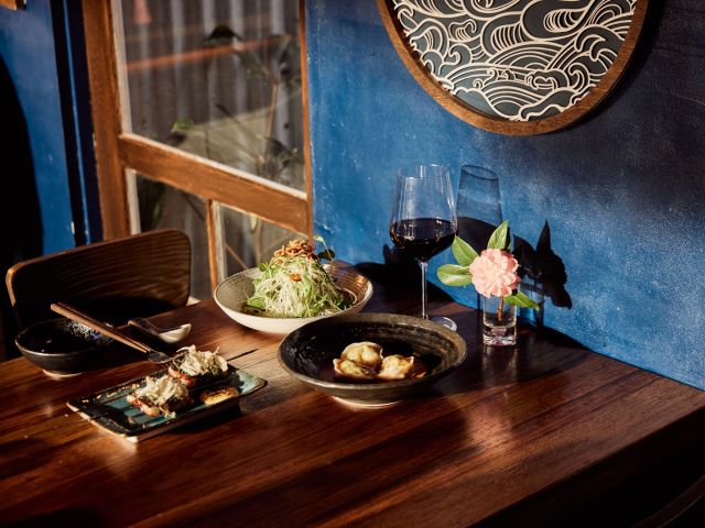 dinner at Little Rickshaw, McLaren Vale